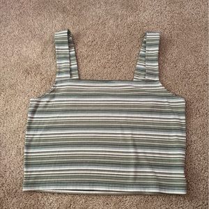 American Eagle Striped Tank Top
